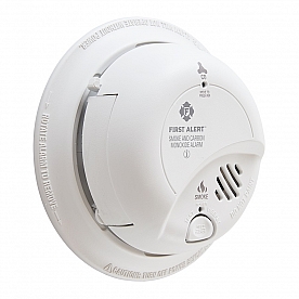 BRK Electronics Smoke Detector With Alkaline Battery 9 Volt - SC9120B
