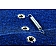 Camco Entry Step Rug -  x 18 Inch Blue - 42924