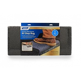 Camco Entry Step Rug - 22 Inch x 23 Inch Gray - 42968