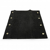 Camco Entry Step Rug - 18 Inch x 23 Inch Black - 42953