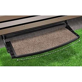 Camco Entry Step Rug -  x 22 Inch Brown - 42949