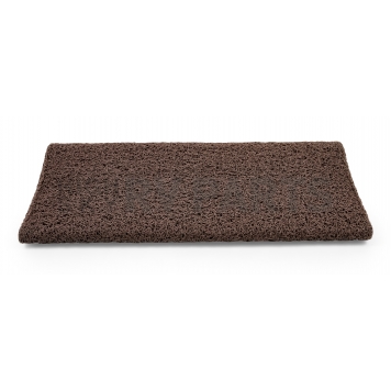 Camco Entry Step Rug - 17-1/2 Inch x 18 Inch Brown - 42963-1