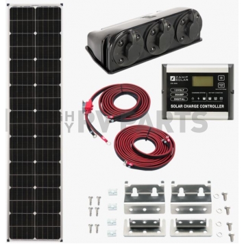 Zamp Solar 90 Watt Deluxe Solar Kit for Airstream Trailers - KIT1007