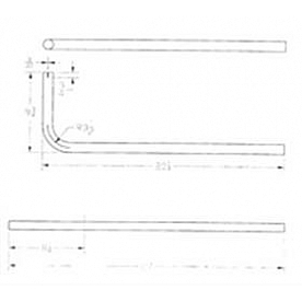 Cummins Power Generation Generator Exhaust Pipe - 046-00952