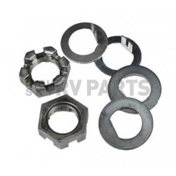 AP Products 1 inch D-Flat & Tang Washers, 6 Slot Nut - 2 Per Carton - 014-119335