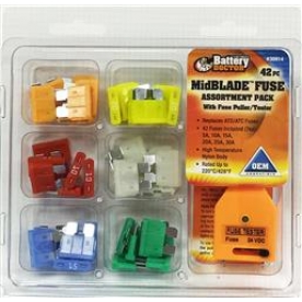 WirthCo Fuse Blade Fuse Assortment - Case of 42