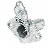 Husky Towing Trailer Wiring Connector - 6 Pin Round - 32568