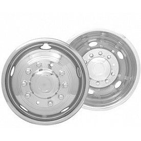 Dicor Corp. Wheel Simulator Stainless Steel Front - V195P5-FAS