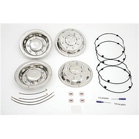 Phoenix USA Wheel Simulator Stainless Steel Front And Rear - Set Of 4 - QC1019