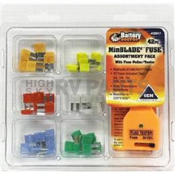 WirthCo Fuse Blade Fuse Assortment - 42 Pieces