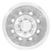 Dicor Corp. Wheel Simulator 16 Inch - 10 Lug Stainless Steel Rear - Single - V160SD-RWC