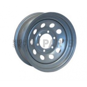 Americana Steel Trailer Wheel - 16 Inch with 8x6.50 Bolt Pattern Silver - 20760