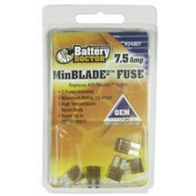 WirthCo Fuse Blade APT Blade 7.5 Amp Pack of 5 - 24807