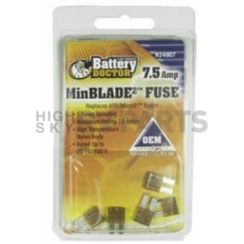 WirthCo Fuse Blade APT Blade 7.5 Amp Pack of 5 - 24807