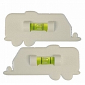 Prime Products RV Bubble Level - Side To Side - Set of 2 - 28-0122