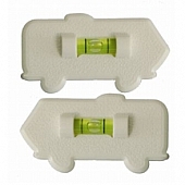 Prime Products RV Bubble Level - Side To Side - Set of 2 - 28-0121