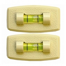 Prime Products RV Bubble Level - Side To Side Type - Set of 2 - 28-0133