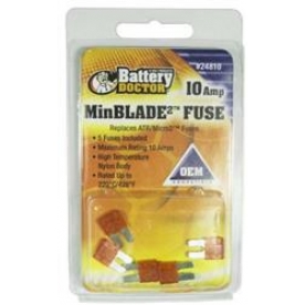 WirthCo ATP Fuse Red Blade 10 Amp Pack of 5 - 24810