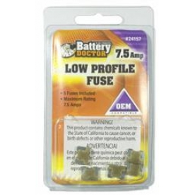WirthCo Low Profile ATM Mini Fuse 7.5 Amp - Pack of 5 - 24157