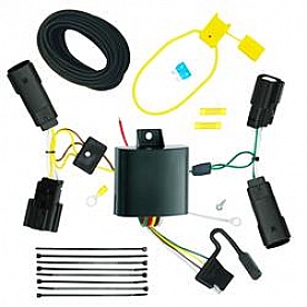 Tekonsha Trailer Wiring Connector Vehicle End 4 Flat  - 118574