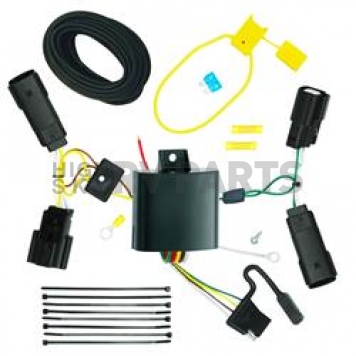 Tekonsha Trailer Wiring Connector Vehicle End 4 Flat  - 118574