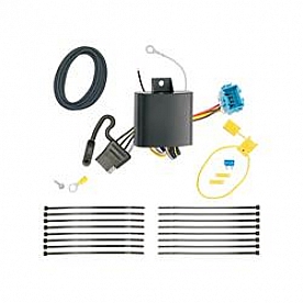 Tekonsha Trailer Wiring Connector Vehicle End 4 Flat  - 118753