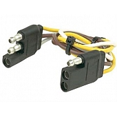 Husky Towing Trailer Wiring Flat Connector - 3 Way - 30268