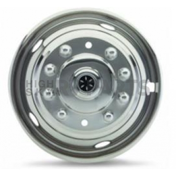 Dicor Corp. Wheel Simulator 16 Inch - 8 Lug  Stainless Steel Front - V160FO-FWC