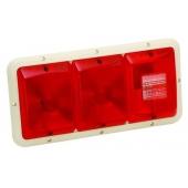 Bargman Trailer Light -  Rectangular Red  - 30-84-002