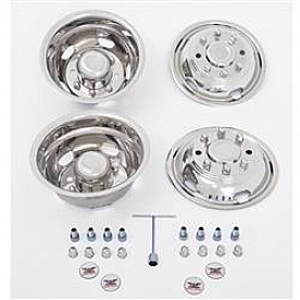 Phoenix USA Wheel Simulator Stainless Steel Front And Rear - Set Of 4 - NG18