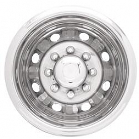 Dicor Corp. Wheel Simulator 16 inch - 8 Lug Stainless Steel Rear - Single - FL62-RAS