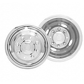 Dicor Corp. Wheel Simulator 17 X 6.5 inch - 8 Lug Stainless Steel Front - V170F5-FAS
