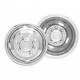 Dicor Corp. Wheel Simulator 17 X 6.5 inch - 8 Lug Stainless Steel Front - V170F5-FAS
