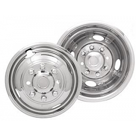 Dicor Corp. Wheel Simulator 16 Inch - 8 Lug Stainless Steel Rear - V160F8-RAS