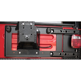 MOR/ryde Spare Tire Carrier Reinforcement Bracket Black  - JP54-022