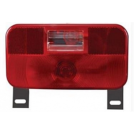 Optronics Trailer Light - Incandescent Rectangular Red  - RVBST55P