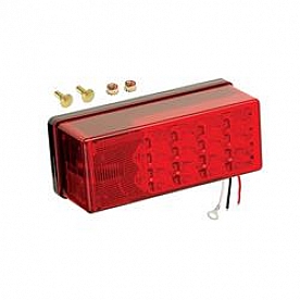 Bargman Trailer Light -  Rectangular Red  - 407535