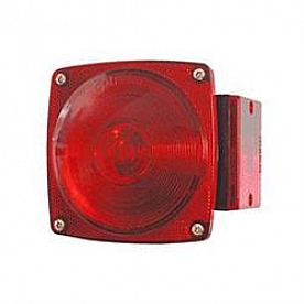 Optronics Trailer Light - Incandescent Square Red  - ST9RS