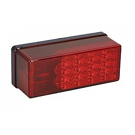 Bargman Trailer Light - LED Rectangular Red  - 271574