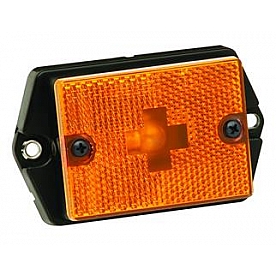 Bargman Trailer Light -  Rectangular Amber  - 203131