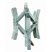 Camco Wheel Chock Silver Single - 44662
