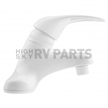 Dura Faucet Lavatory  White Plastic - DF-PL100-WT-2