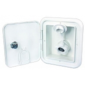 JR Products Fresh Water Inlet with 1/2 inch MPT Check Valve - BGE12-P-A