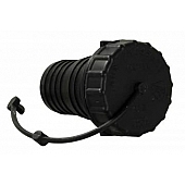 JR Products Fresh Water Inlet Bayonet Style Cap - 222/224BK-A