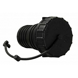 JR Products Fresh Water Inlet Bayonet Style Cap - 222/224BK-A