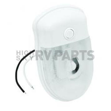 Bargman Interior Ceiling Light Clear Single With Switch - 3176123