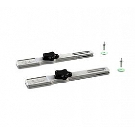 Carefree RV Awning Fabric HD Canopy Clamp White Set Of 2 - 901098HDW