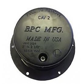 LaSalle Bristol Sewer Vent Cap - 1 inch To 2 inch Outside Diameter Pipe - Black