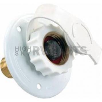JR Products Water Fill   Brass Check Valve White - 62165