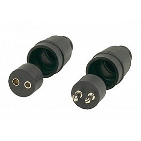 Husky Towing Trailer Wiring Connector 2 Pin - Set of 2 - 30258